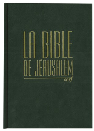 Bible de Jérusalem compacte reliée verte