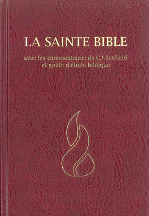 Segond NEG 1979 Bible avec commentaires de Scofield