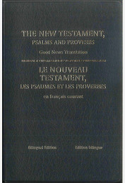 Nouveau Testament, Psaumes et Proverbes, anglais / français