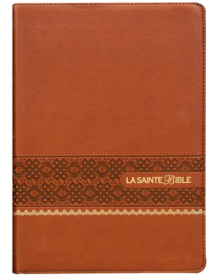 Bible Segond 1910 gros caractères marron tranches or
