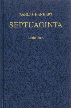 L'Ancien Testament grec - Septuaginta